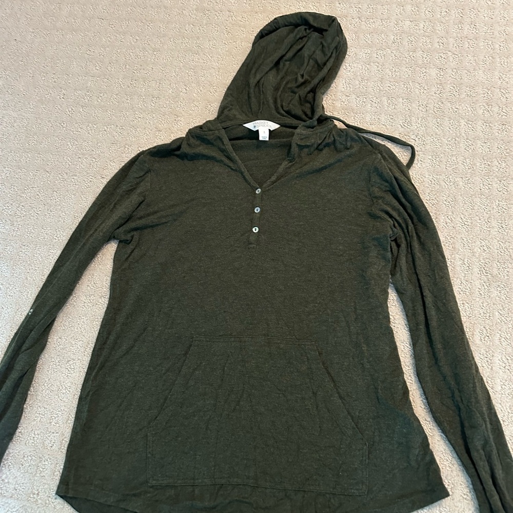 Market & Spruce Women’s Long Sleeve Hoodie Size S